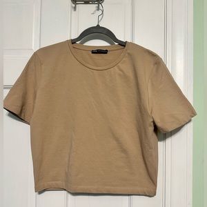 Zara crop tee